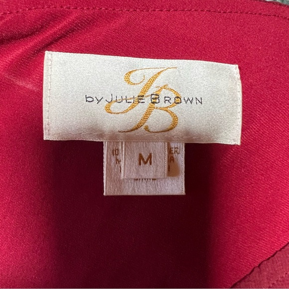 JB by Julie Brown mini one shoulder kaftan with sequin fringe - medium - Picture 10 of 10